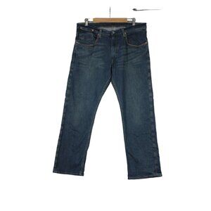 Levi's men's special edition beige tab 514 classic straight leg mid rise‎ jeans